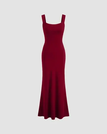 imageye___-_Scoop_Neckline_Solid_Bowknot_Backless_Burgundy_Bodycon_Dress_1_360x